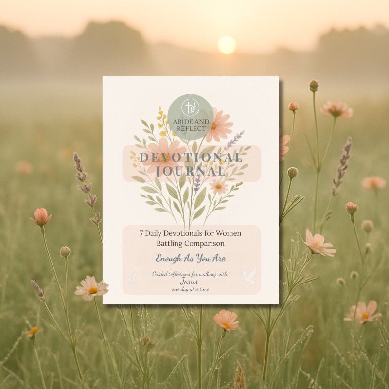 Enough As You Are – A Christian Devotional Journal for Women Battling Comparison - Abide and Reflect