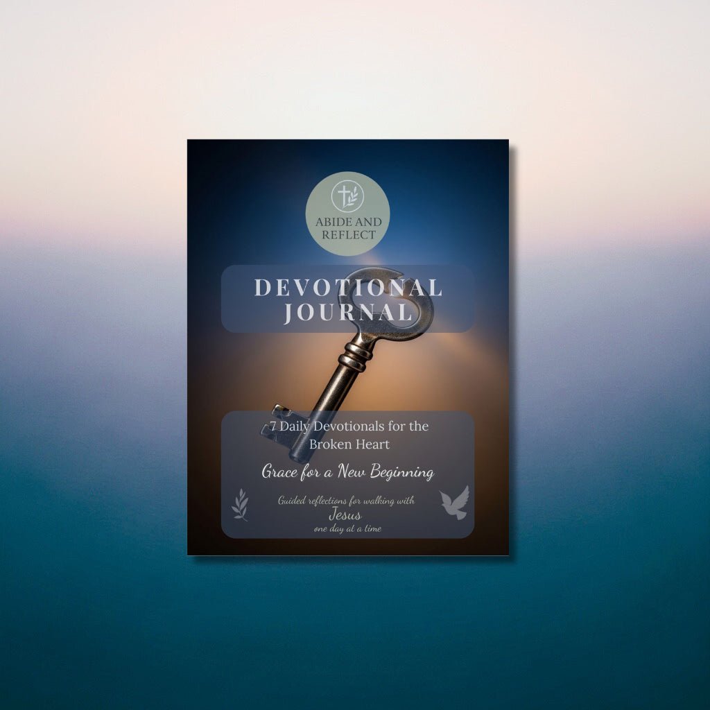 Grace for a New Beginning | Christian Devotional Journal for Healing - Abide and Reflect