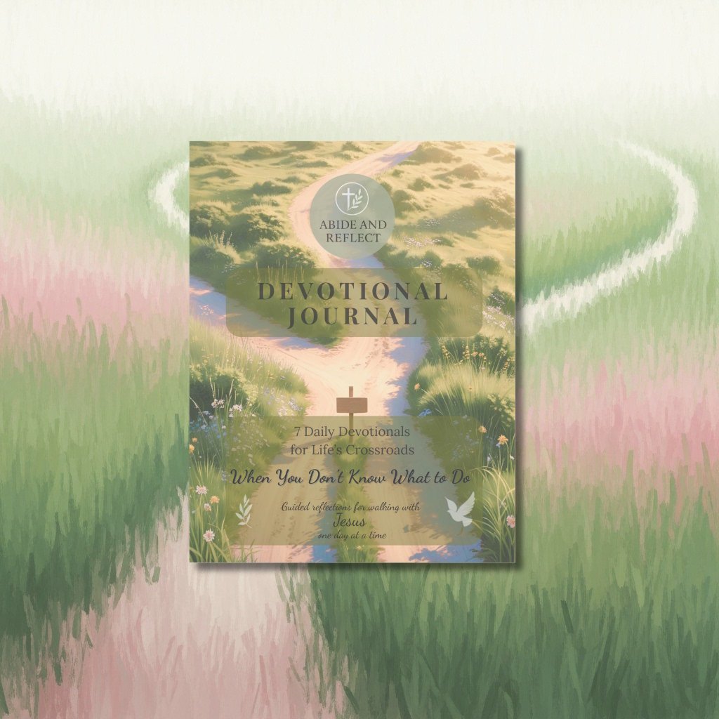 Devotional for Life’s Crossroads – When You Don’t Know What to Do - Abide and Reflect