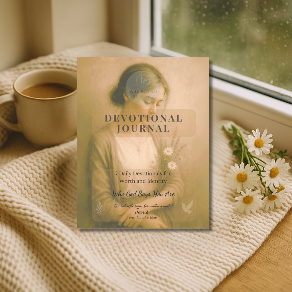 Devotional Journal for Identity and Self - Worth – Who God Says You Are - Abide and Reflect