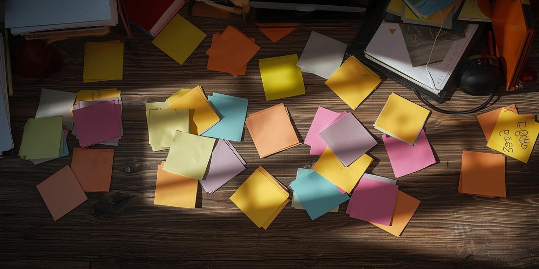 The Post-It Wall: Finding Gratitude When the Day Feels Heavy - Abide and Reflect