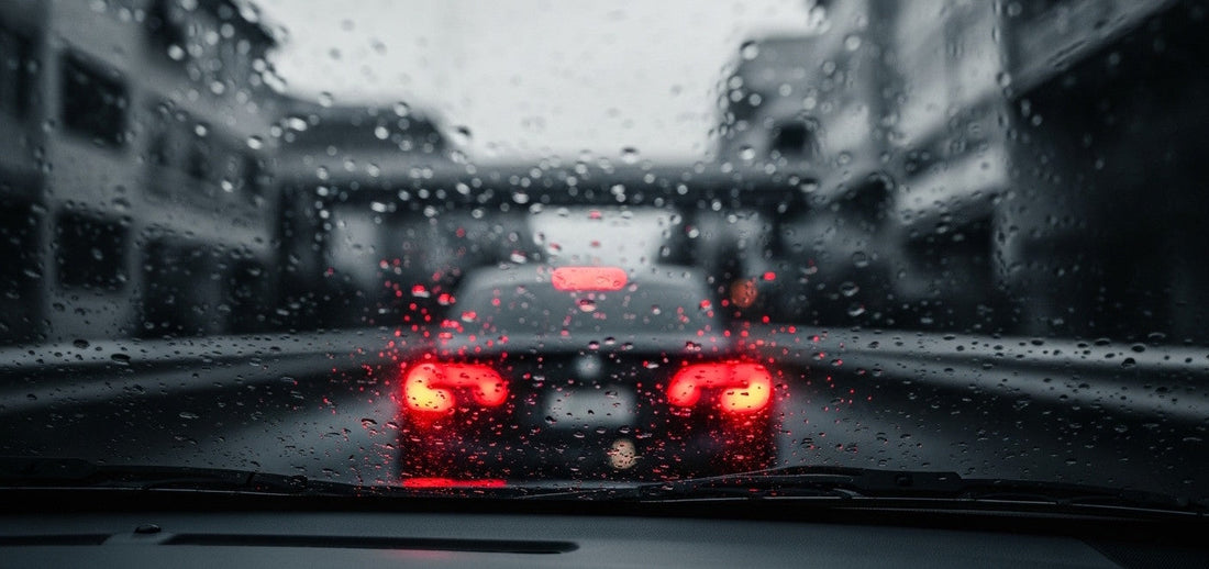 Stuck in a traffic jam symbolizing finding peace when you are stuck
