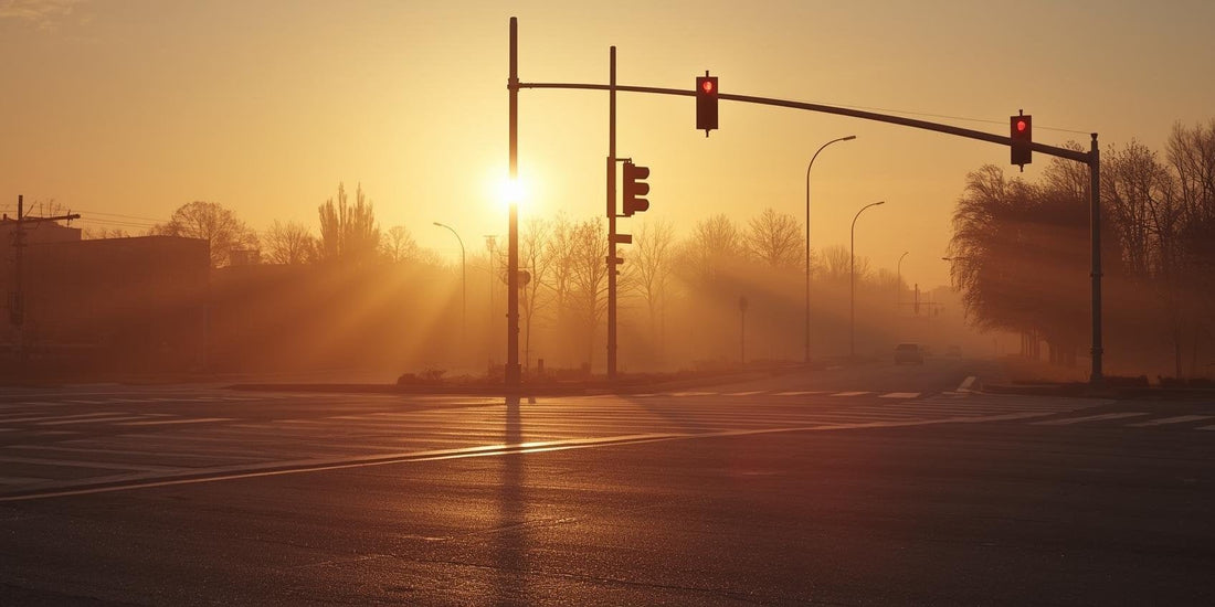 When the Light Turns Red: Finding Faith in Life’s Pauses - Abide and Reflect