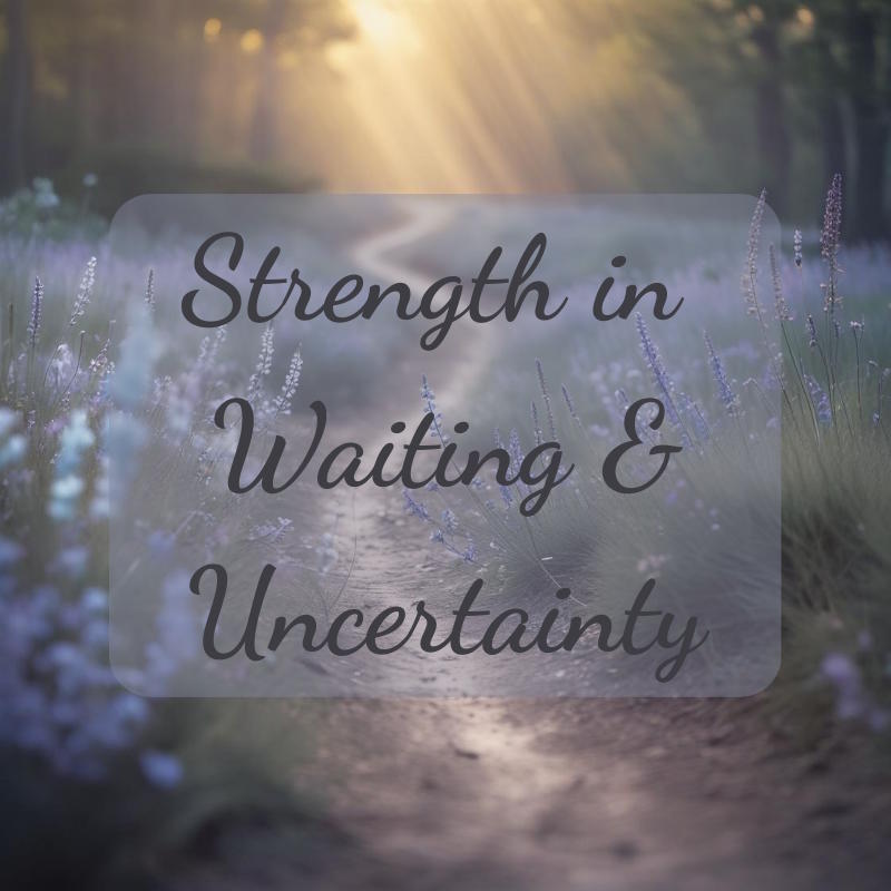 Strength in Waiting & Uncertainty - Abide and Reflect