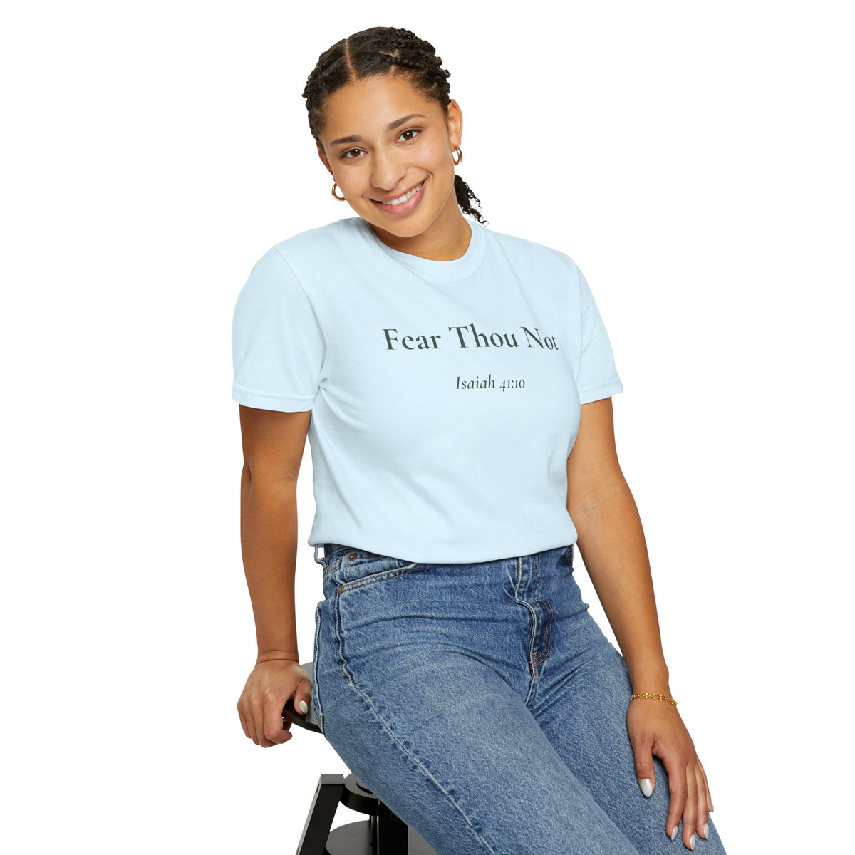Fear Thou Not — Isaiah 41:10 Scripture Tee
