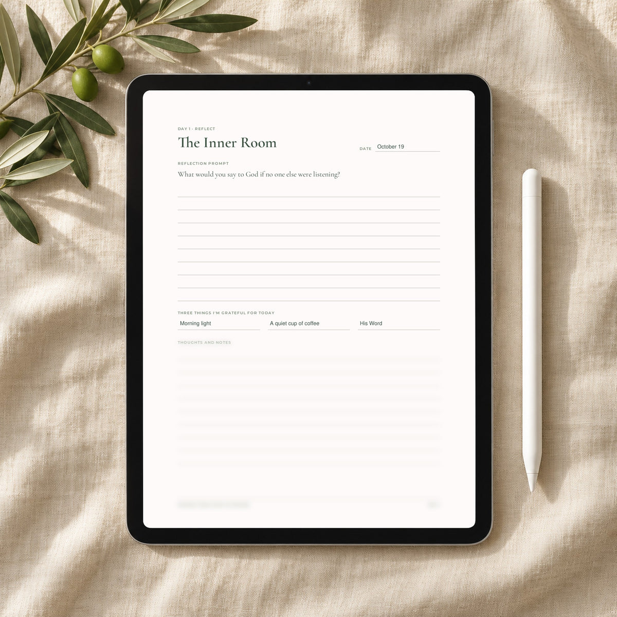 Finding Your Voice in Prayer — 7-Day Devotional Journal - Abide and Reflect