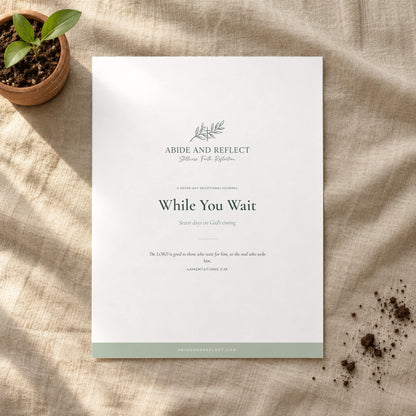 Courage in Uncertainty — 3-Journal Bundle - Abide and Reflect