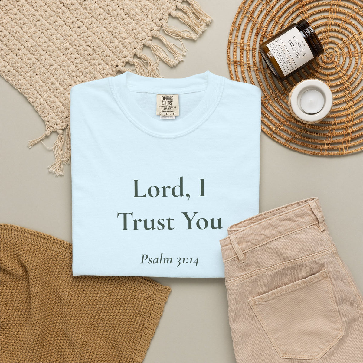 Lord, I Trust You — Psalm 31:14 Scripture Tee