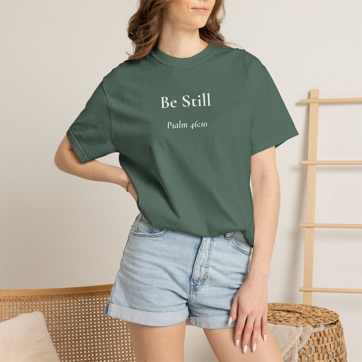 Be Still — Psalm 46:10 Scripture Tee
