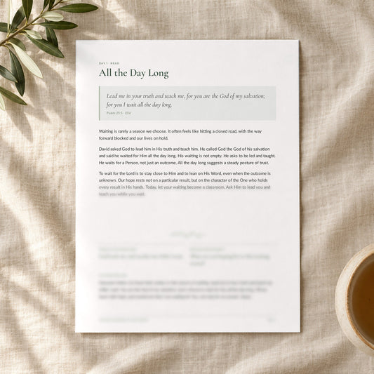 Finding Purpose in the Pause — 7-Day Devotional Journal - Abide and Reflect
