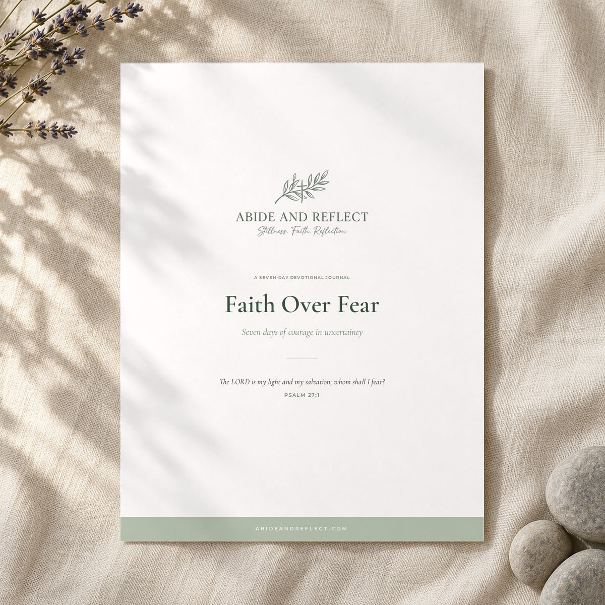 Courage in Uncertainty — 3-Journal Bundle - Abide and Reflect