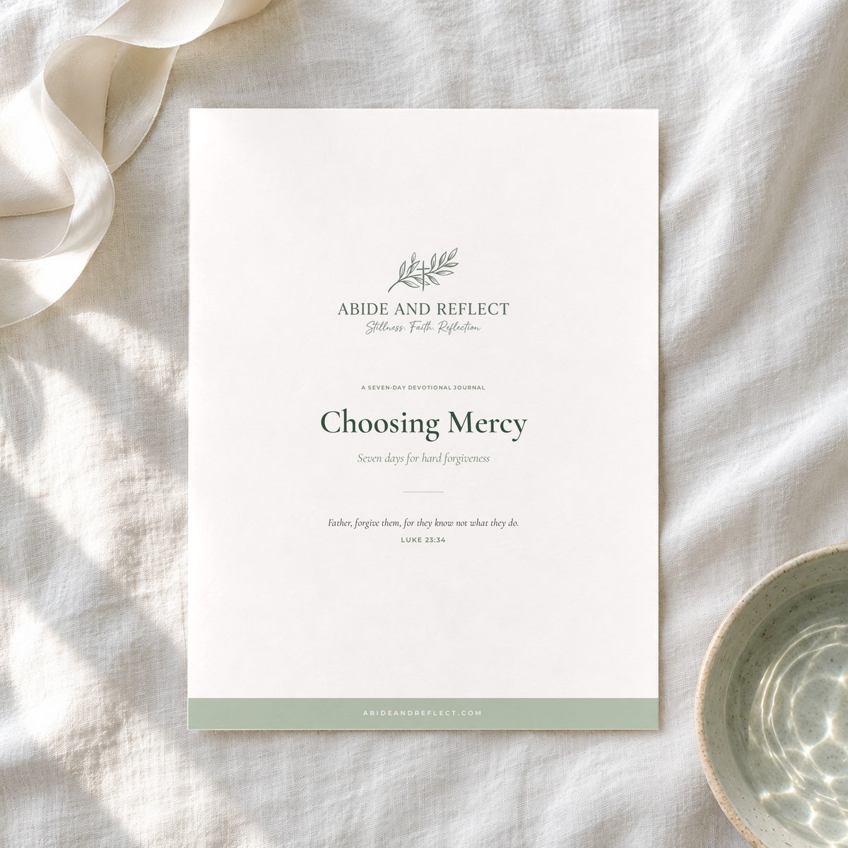The Forgiveness Journey — 3-Journal Bundle - Abide and Reflect