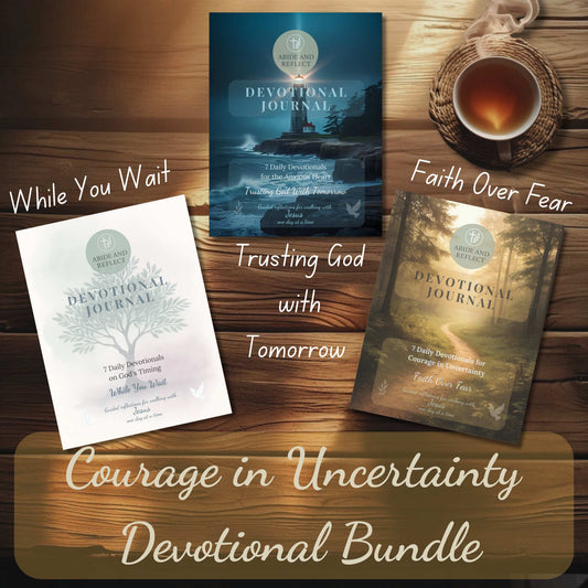 Courage in Uncertainty Devotional Bundle