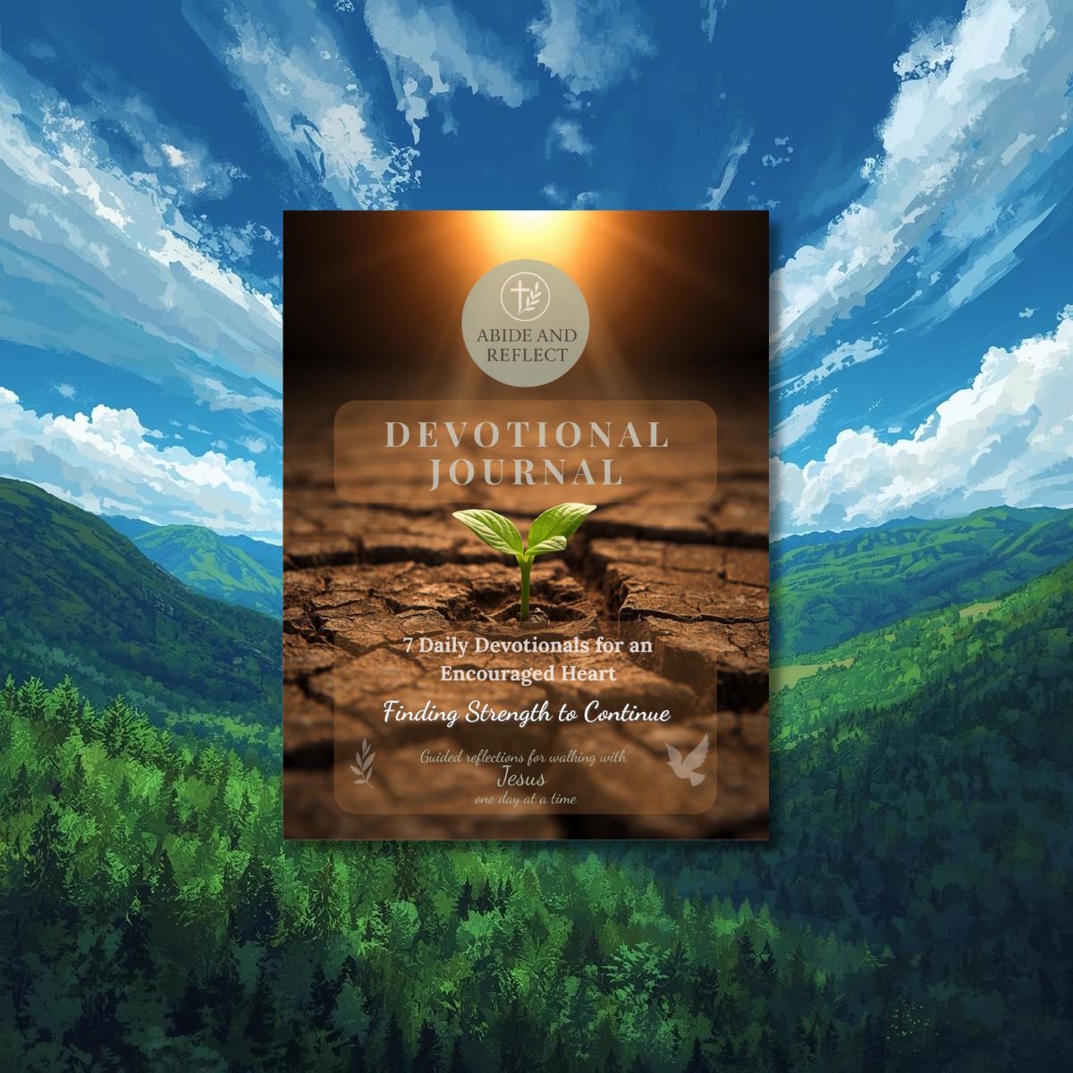 Finding Strength to Continue: 7 Daily Devotionals for an Encouraged Heart & Persistence - Abide and Reflect