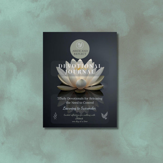 Learning to Surrender: 7 - Day Devotional for Freedom from Perfectionism & Control - Abide and Reflect