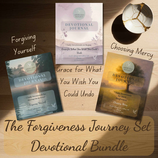 The Forgiveness Journey Set Devotional Bundle